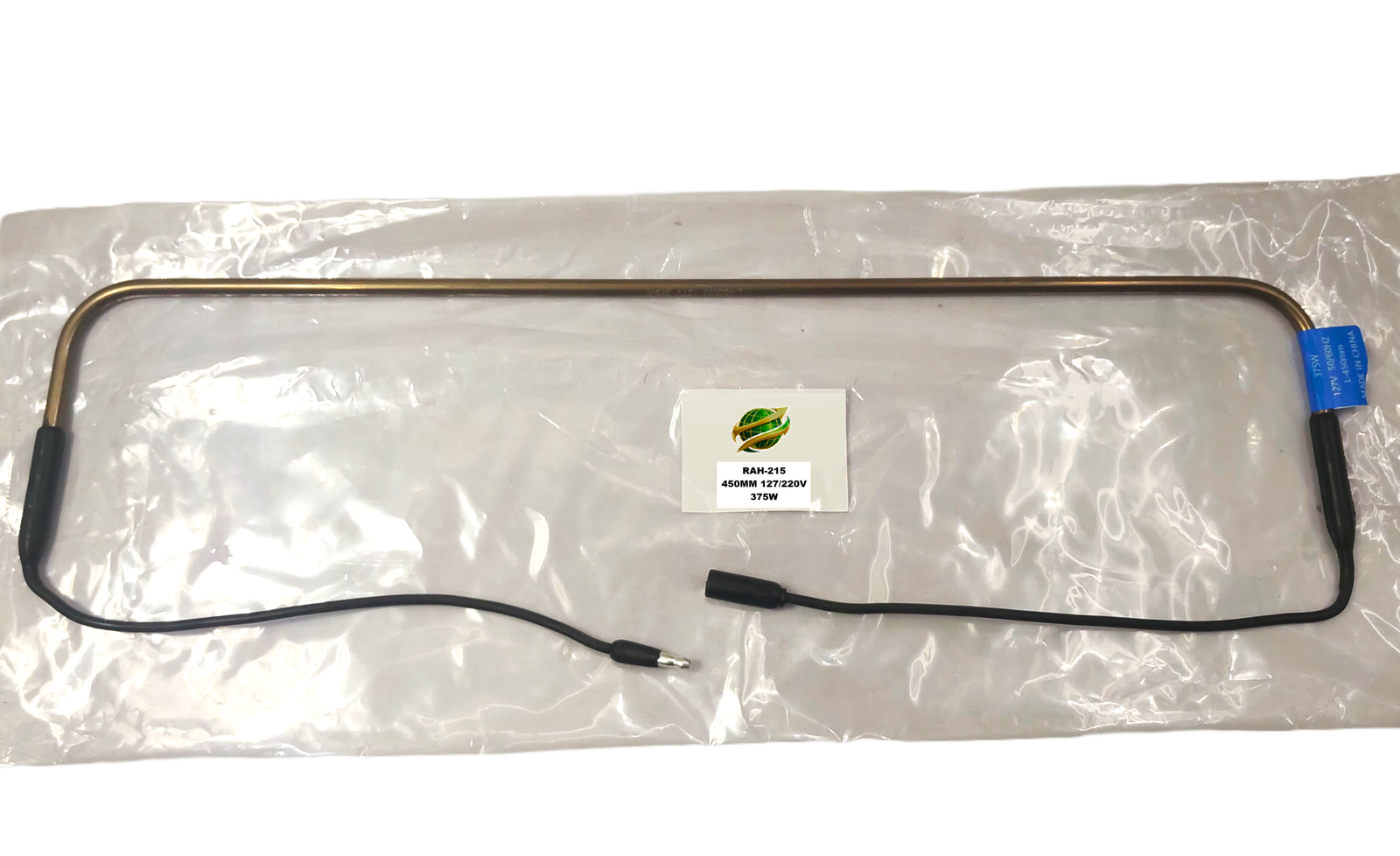 AFTC-RAH-215 ALUMINIUM HEATER 450MM 127+220V 375W 450MM.375W. 127/220V. REF. Aluminium Heater RAH-215 - Image 1