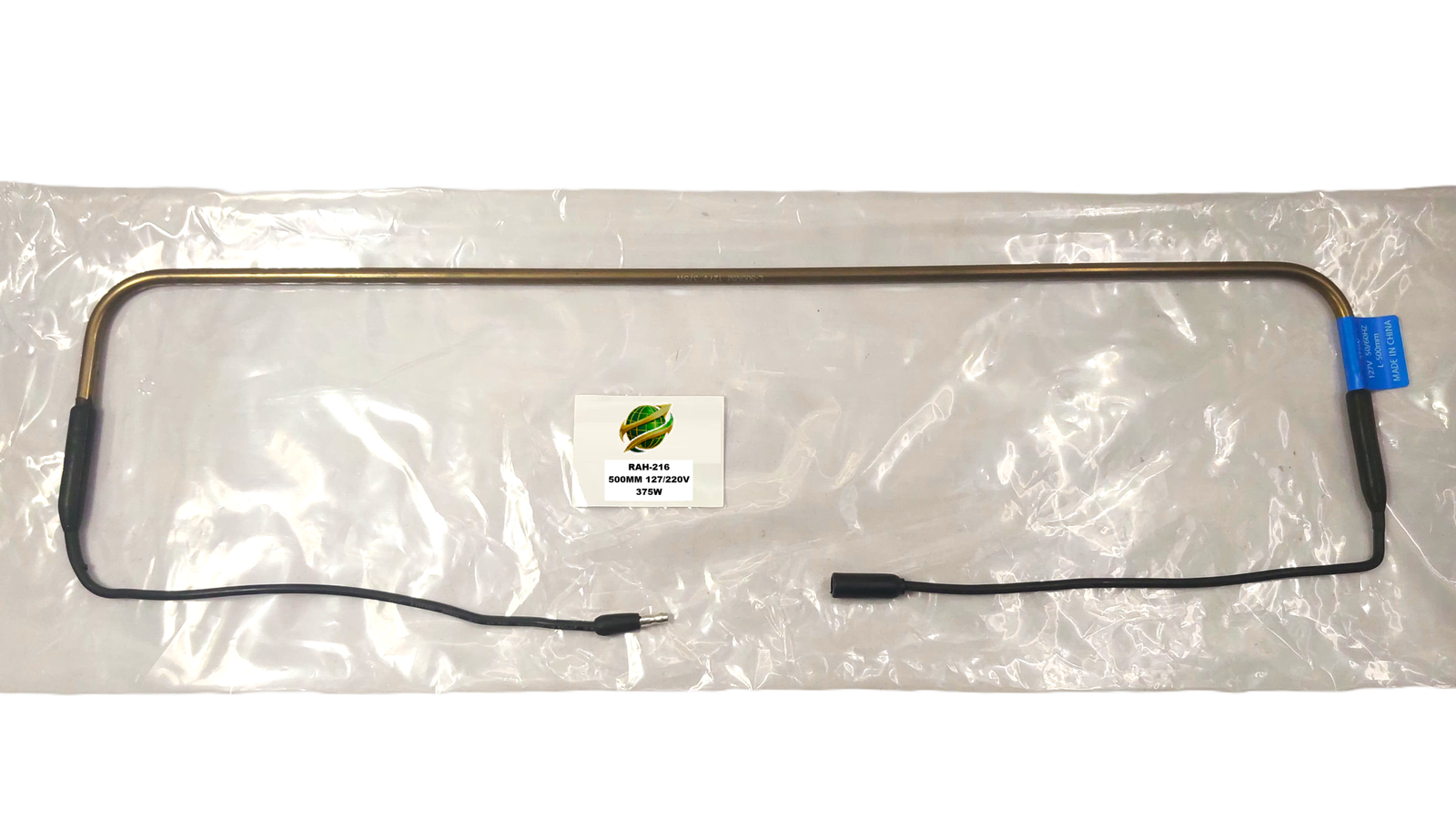 AFTC-RAH-216 ALUMINIUM HEATER 500MM 127+220V 375W 500MM. 375W. 127/220V. REF. Aluminium Heater RAH-216 - Image 1
