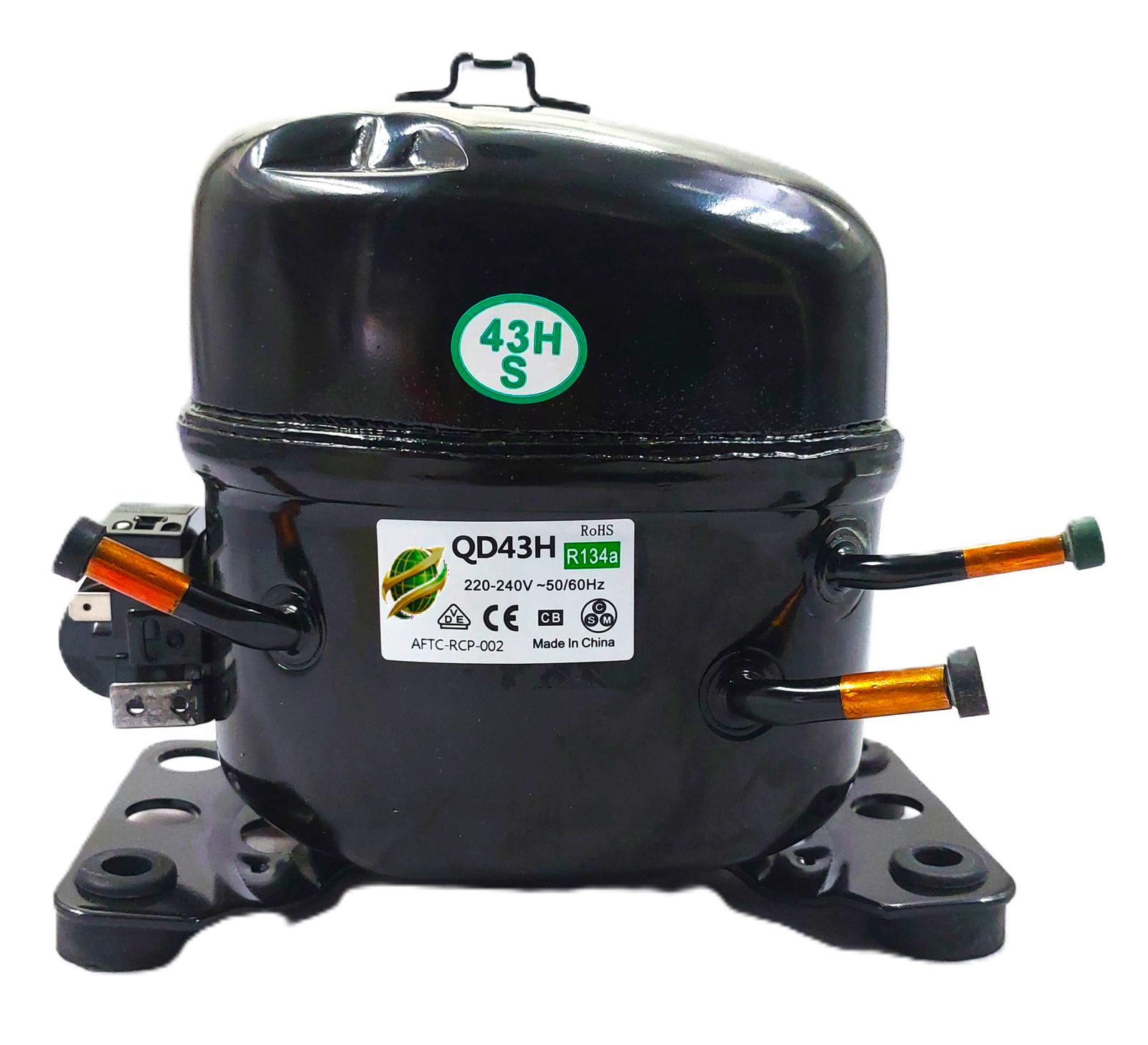 AFTC-RCP-002 QD43H,1-8HP,R134 220V, 50-60HZ QD43H REF. COMPRESSOR - Image 1