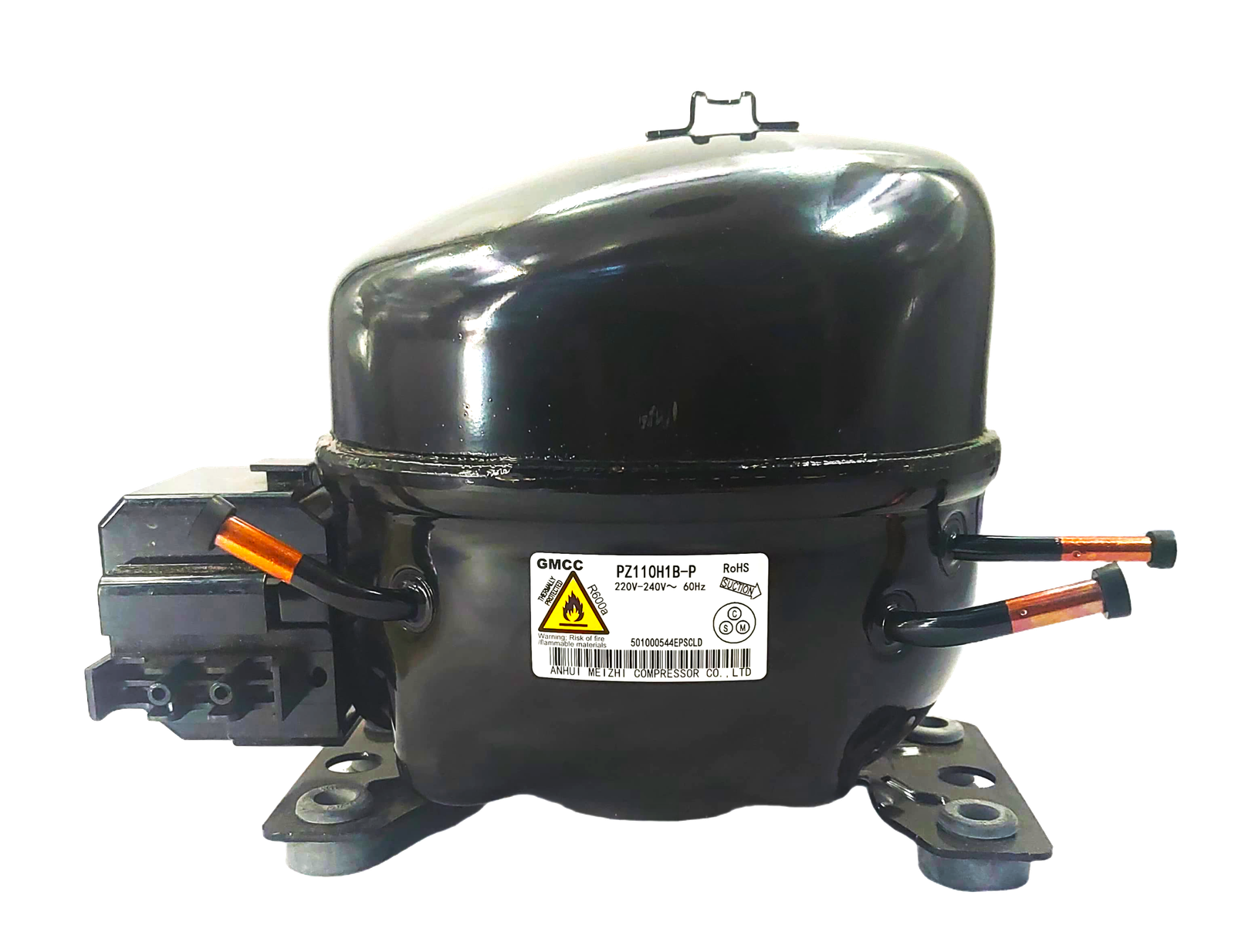 AFTC-RCP-035 COMPRESSOR GMCC PZ110, 1-4HP, H1A-R600A GMCC PZ110H1B-P REF.COMPRESSOR - Image 1