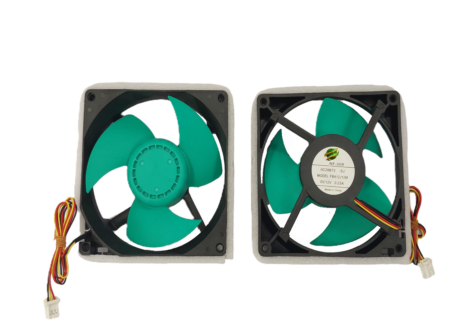 AFTC-RF-008 REF FAN MOTOR DC 12V 12.5 X12.5CM FBA12J12M. PART : 0C28B72-9J REF.FAN MOTOR (RF-008) - Image 1