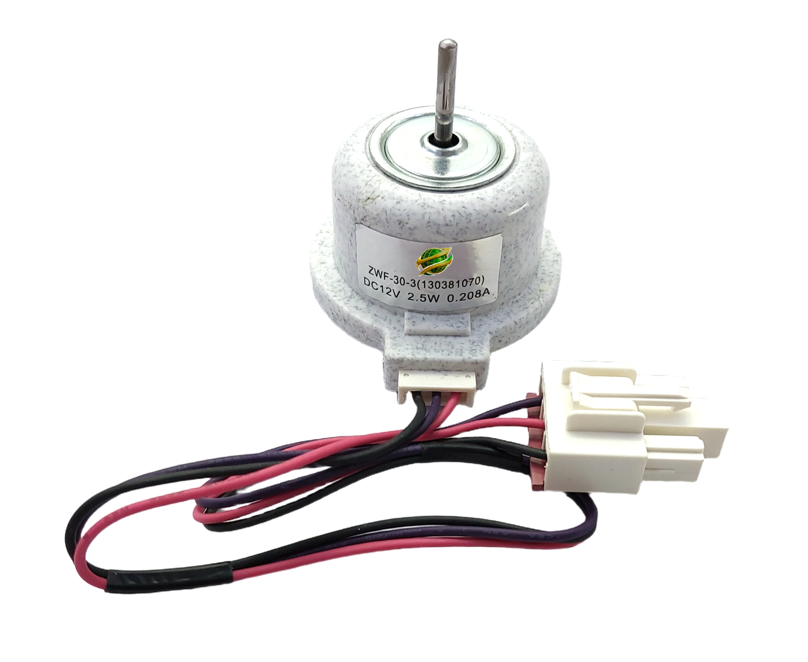 AFTC-RM-003 REF.MOTOR ZWF.30-3 (30381070) (20P) ZWF-30-3 (30381070).2.5W. DC 12V. DC Refrigerator fan motor. RM-003 - Image 1