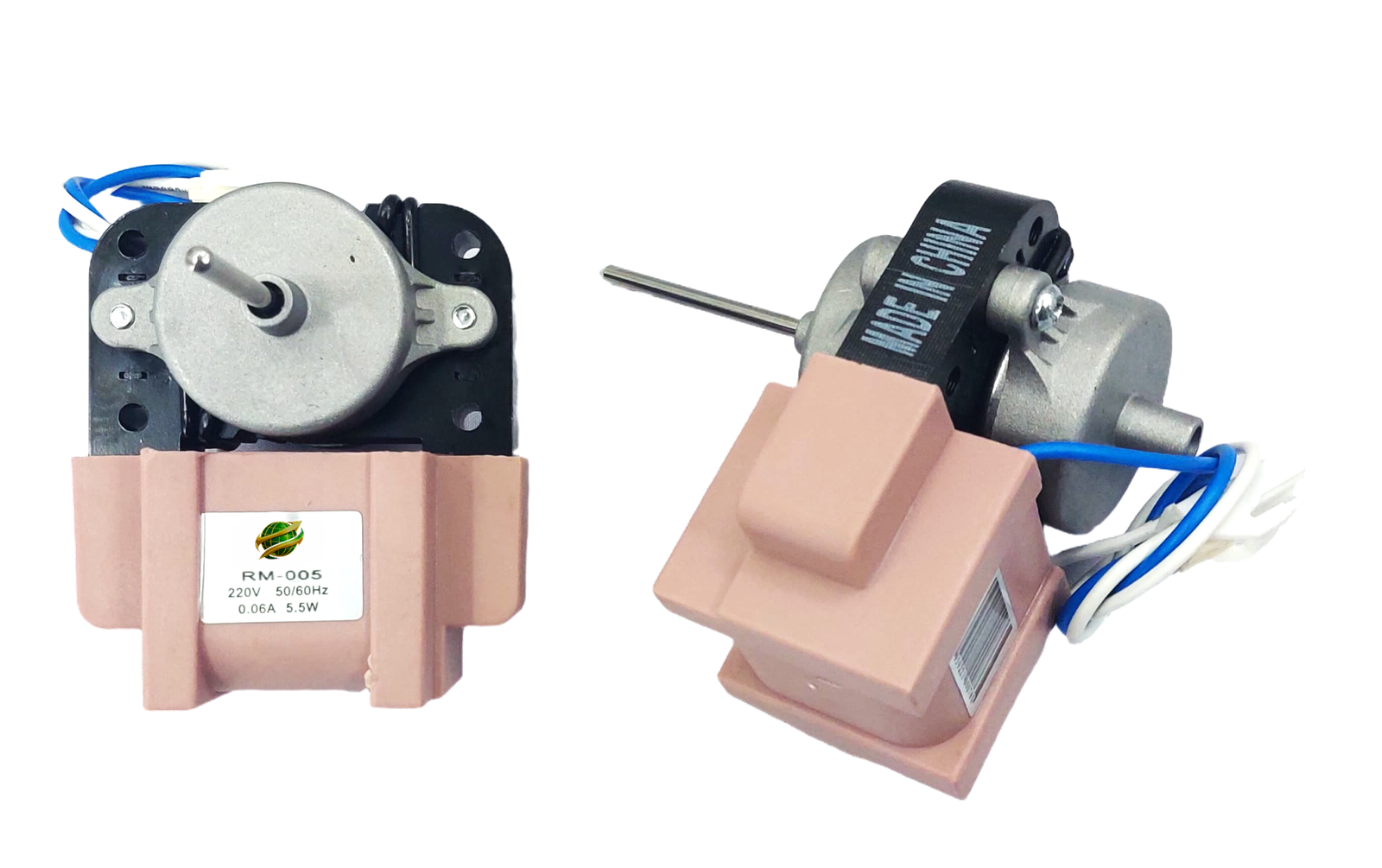 AFTC-RM-005 REF.FAN MOTOR 5.5W ZYD-2J-6-H 220V ZYD-2J-6-H. 5.5W. 220V. Refrigerator Ran Motor. RM-005 - Image 1