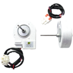 ZW-58. 12V DC. 3W. LONG SHAFT. Refrigerator DC Fan Motor. RM-012