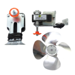 PSC4W Shaded Pole Motor.27W.220V. refrigerator fan motor. RM3W-061