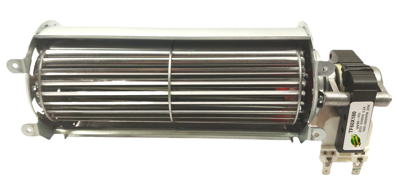 AFTC-WB-003 REF FAN WIND BLOWER 22W 220V 2.20A 22W.220V.1800 – 2000 RPM.Refrigeration Cross Flow Fan. WB-003 - Image 1