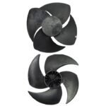 Midea black 4-leaf axial fan blade : AFB-091