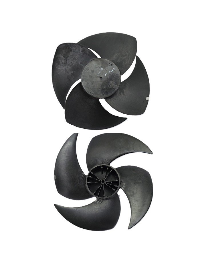 AFB-091 Midea black 4-leaf axial fan blade : AFB-091 - Image 1