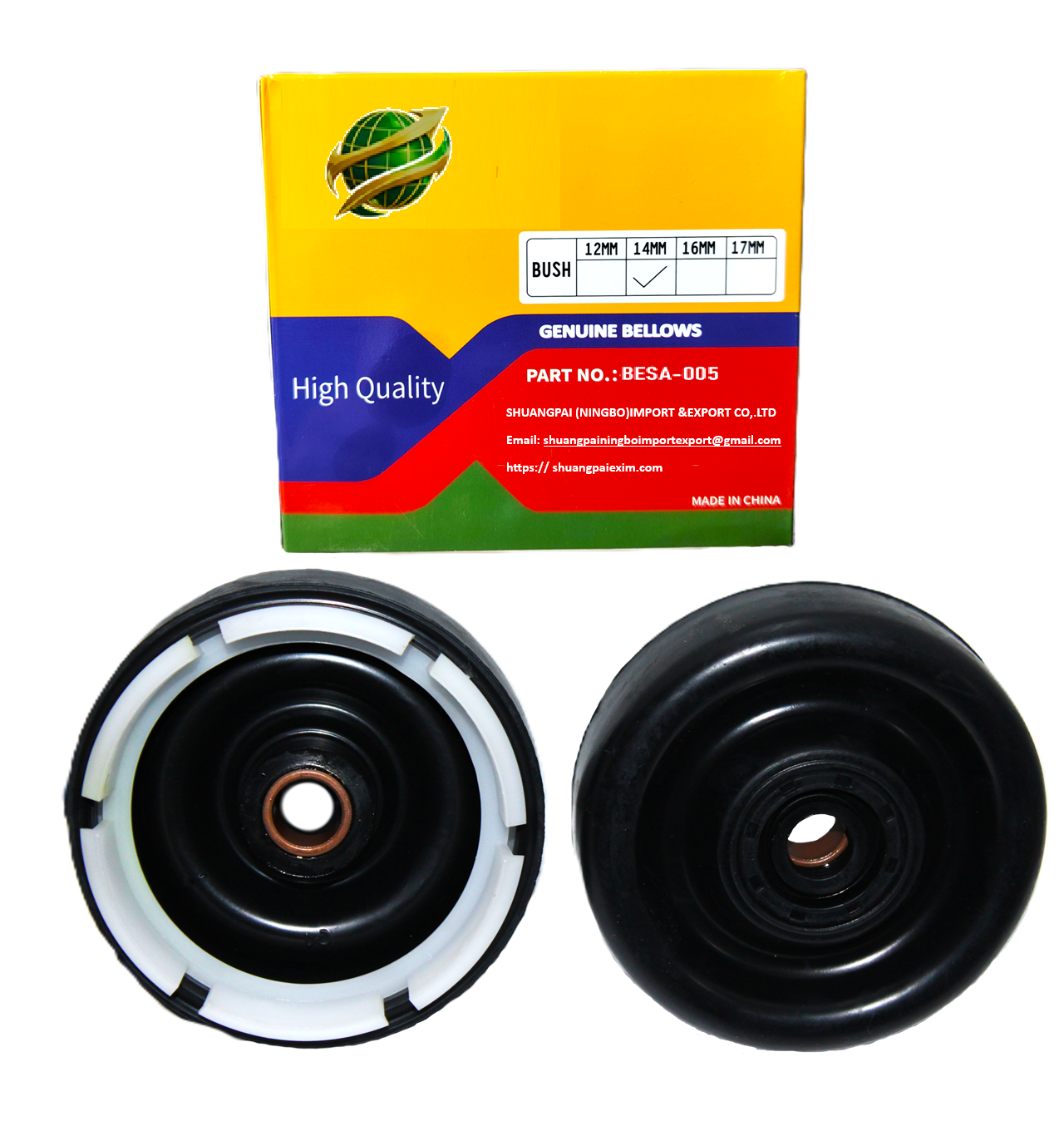 AFTC-BESA-005 WM BELLOWS SAMSUNG CLIP 14MM (0135) (BESA-005) 14mm BUSH.Samsung washing machine spin bellows:BESA-005 - Image 1