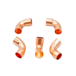  1/4 inch 90 degrees copper elbows : CLR-011