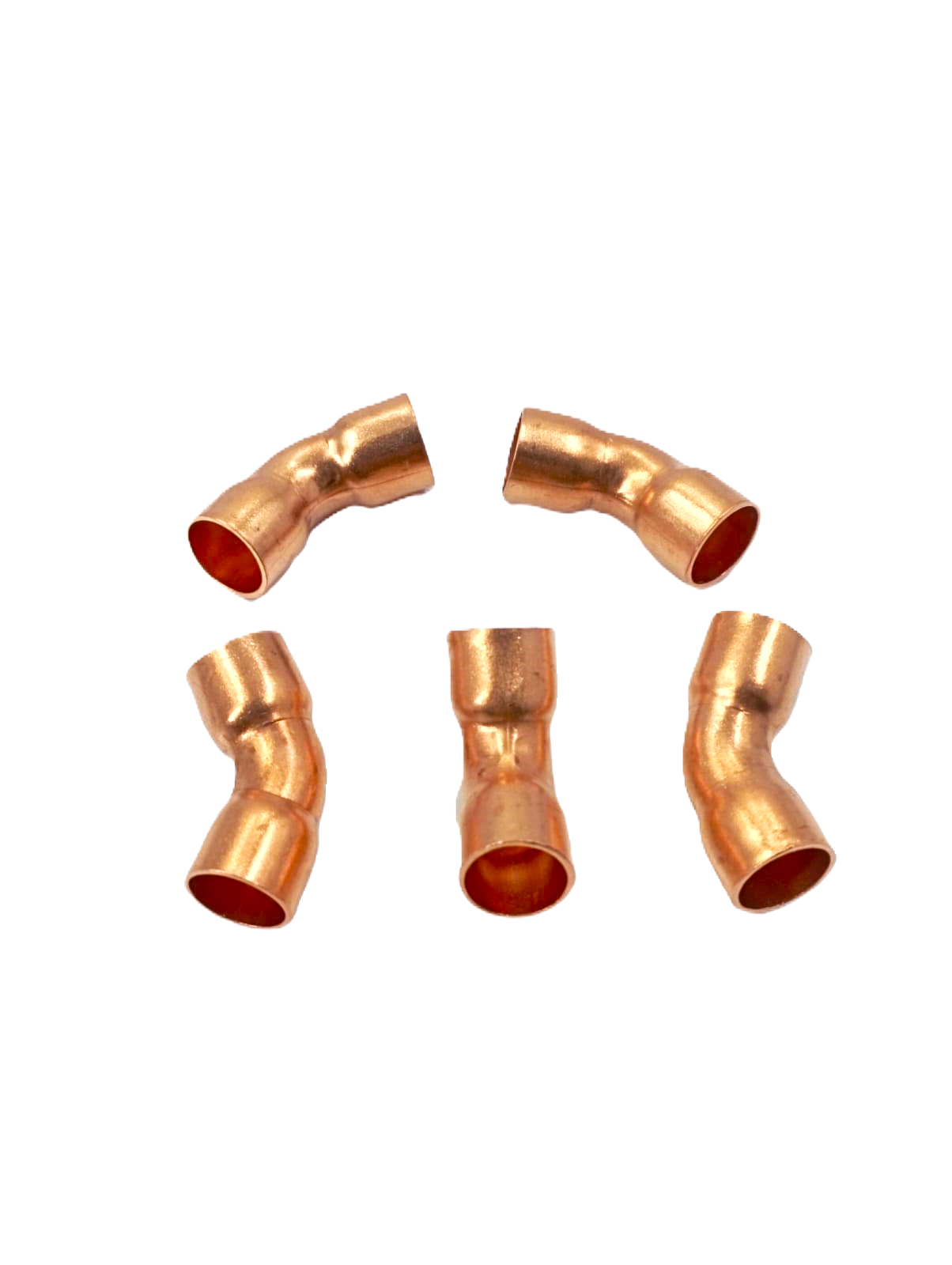 AFTC-CSR-023 COPPER ELBOW 1+2'' 45.DEGREES 1/2'' 45-degree copper elbow : CSR-023 - Image 1