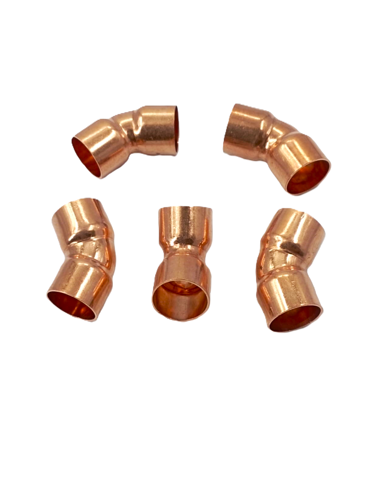 AFTC-CSR-025 COPPER ELBOW 3+4'' 45.DEGREES 3/4 inch 45-degree copper elbow : CSR-025 - Image 1