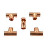3/8" Copper Tee Fitting : CTE-002