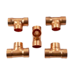 5/8" Copper Tee Fitting : CTE-004