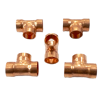 7/8" Copper Tee Fitting : CTE-006.