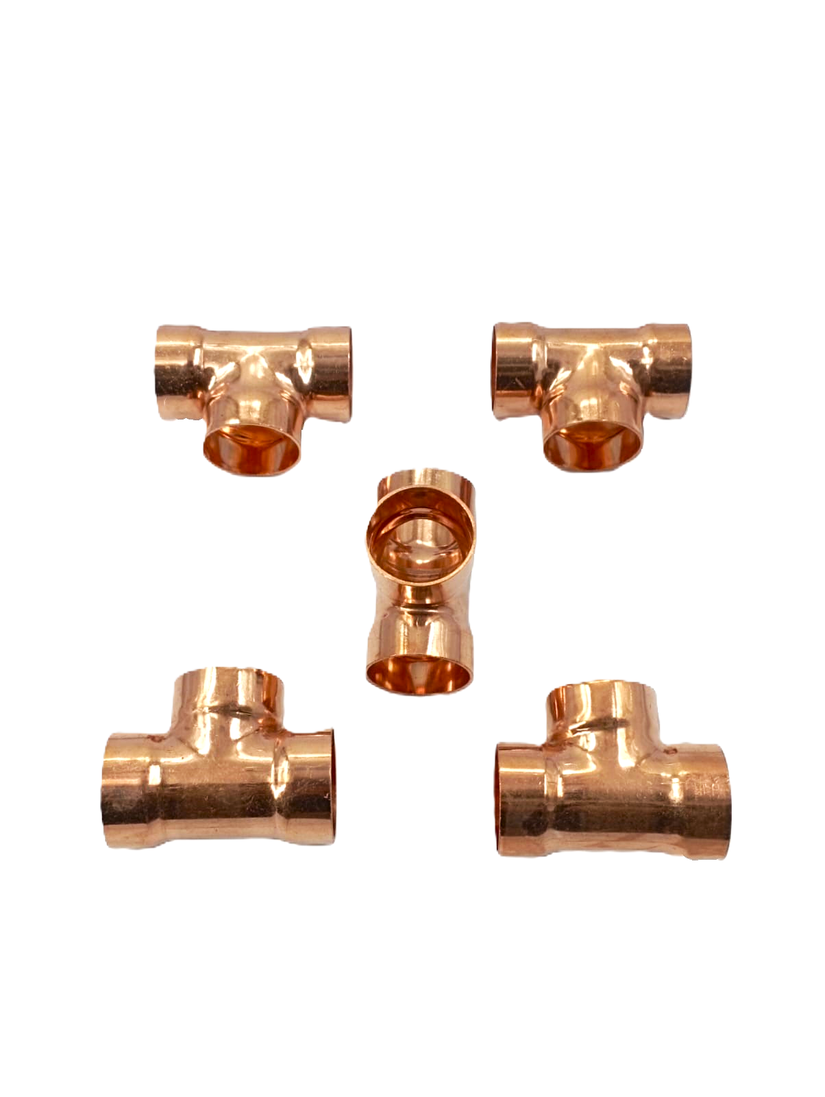 AFTC-CTE-007 COPPER TEE 1.1+8'' 1. 1/8" Copper Tee Fitting : CTE-007 - Image 1
