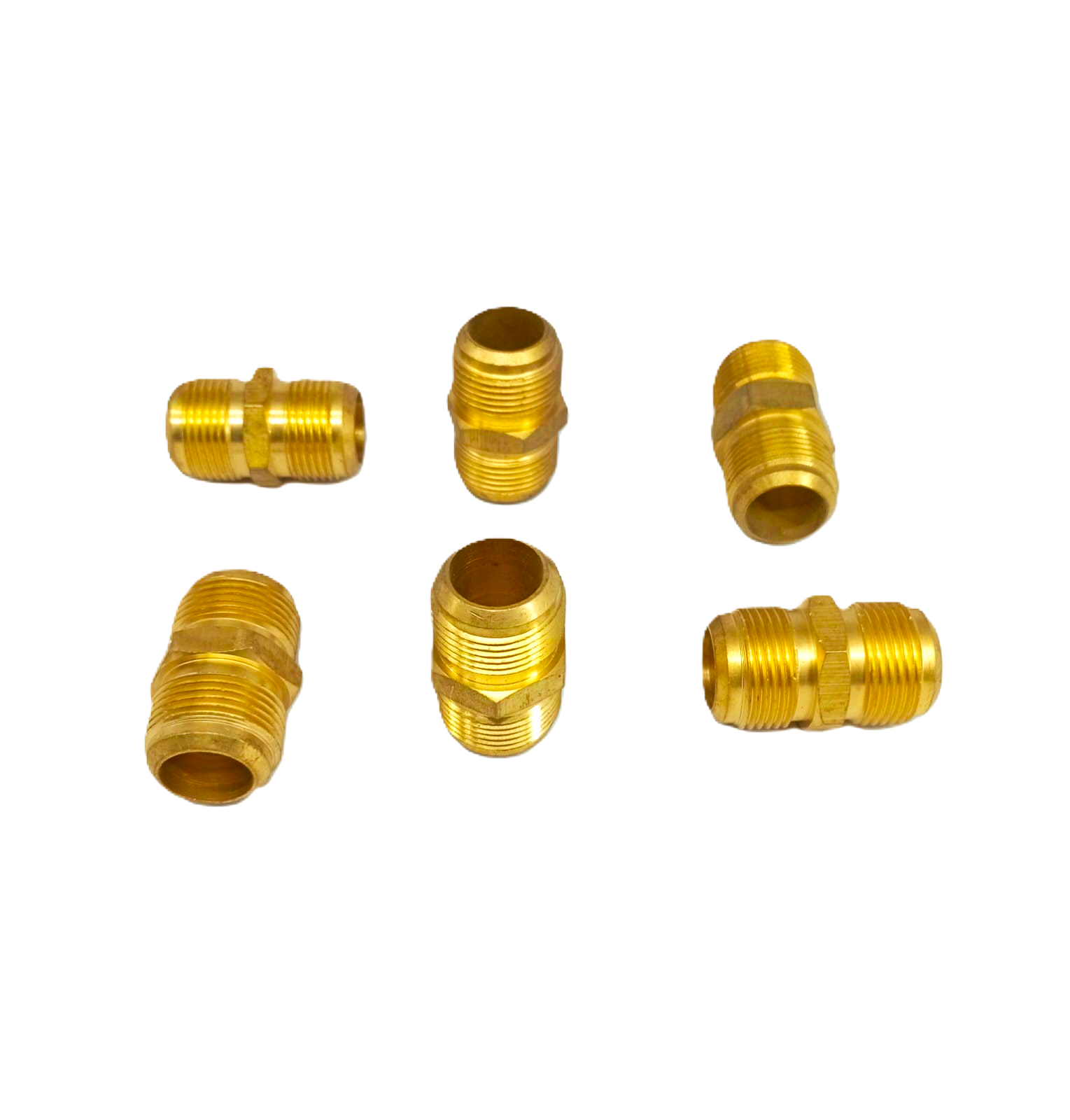 AFTC-FU-005 FLARING UNION 3+4 3/4" Brass Flare Union : FU-005 - Image 1