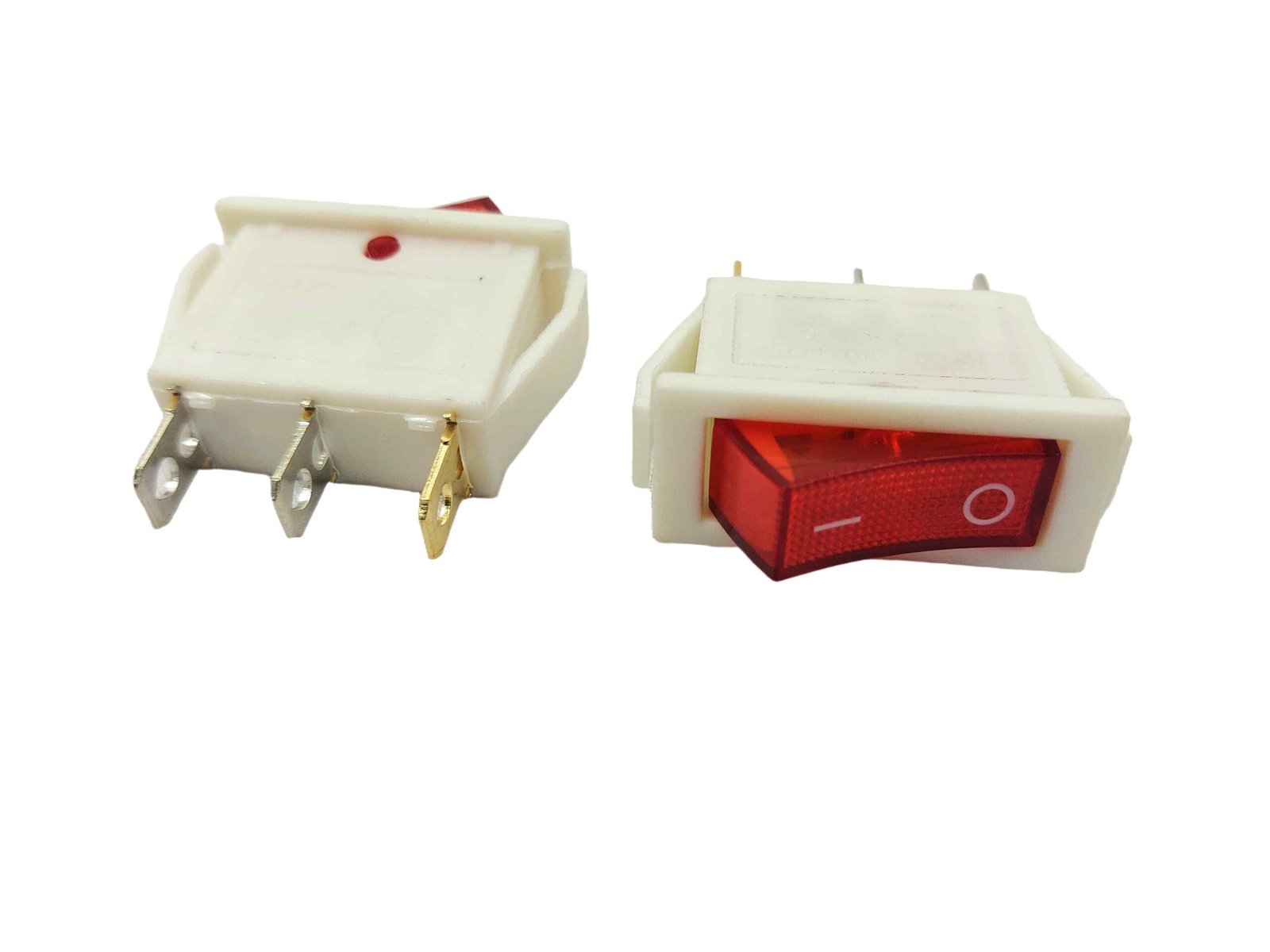 AFTC-RS-008 WHITE COLOR SWITCH 30A 3PIN 3-Pin Oven Switch : RS- 008 - Image 1