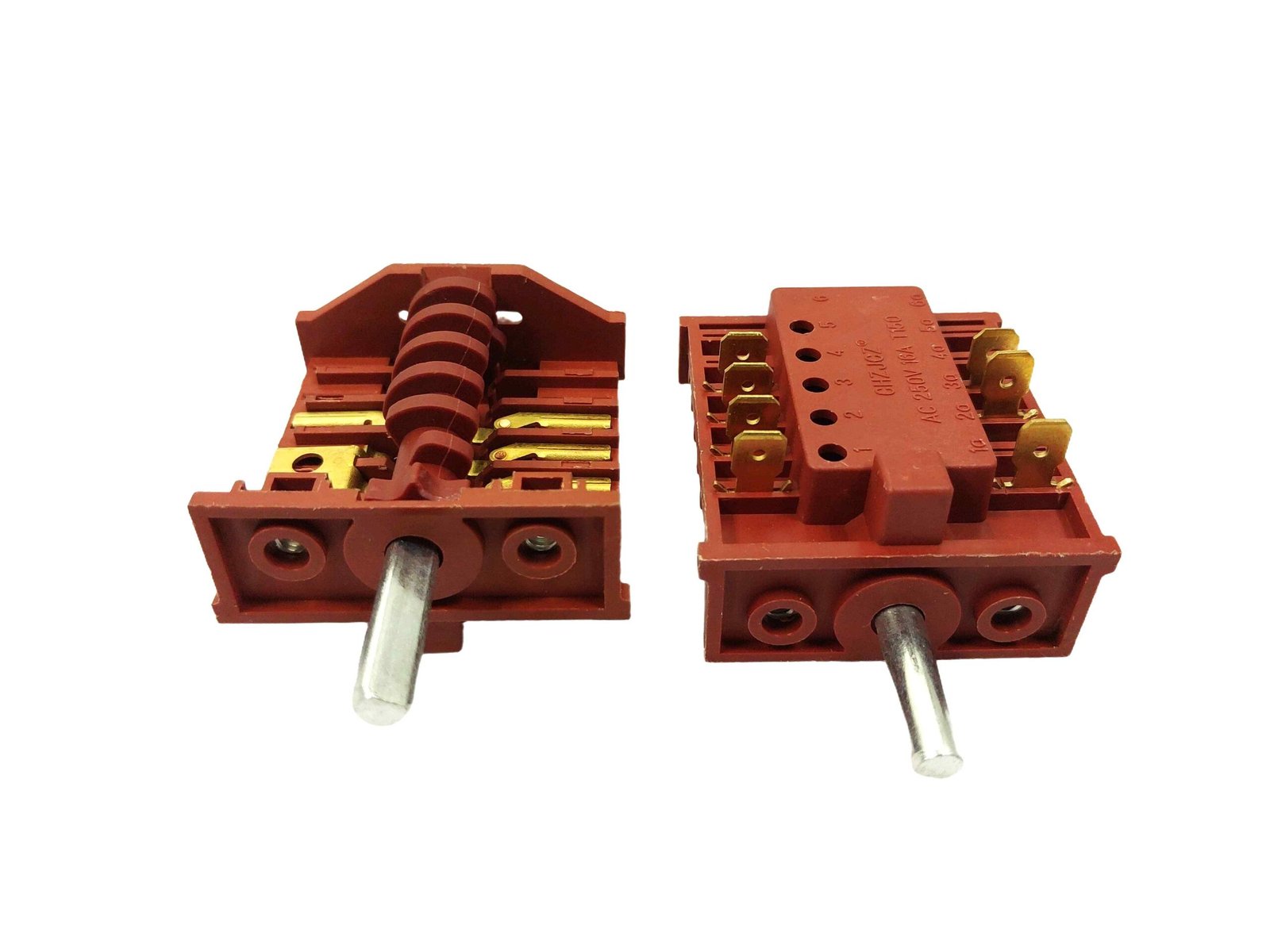AFTC-RS-018 OVEN SWITCH 7PIN,AC250V 16A T150 7-pin rotary selector switch : RS-018 - Image 1