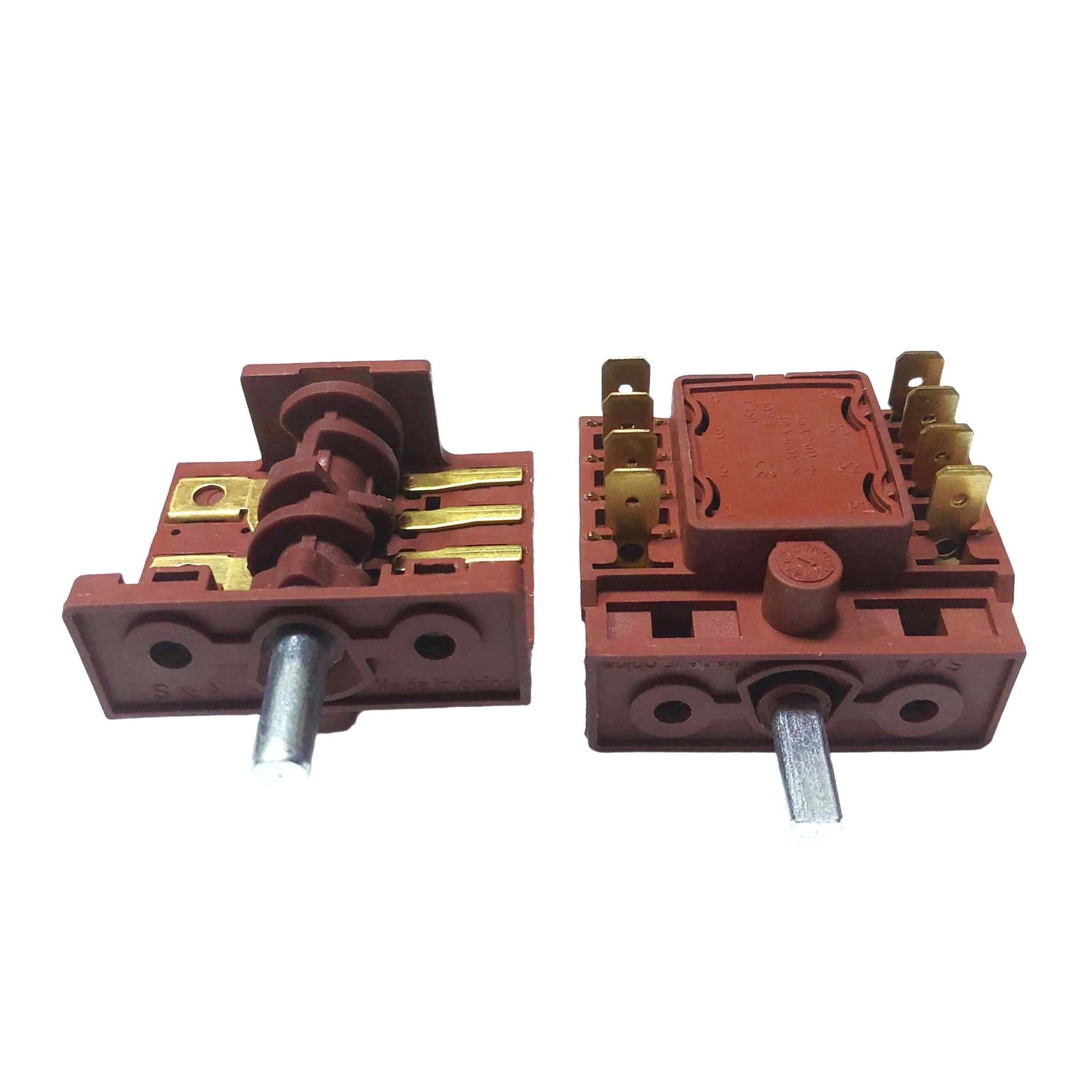 AFTC-RS-022 OVEN SWITCH 8PIN, 16A-250V, 10A-400V.. 5-pin rotary selector switch : RS-022 - Image 1