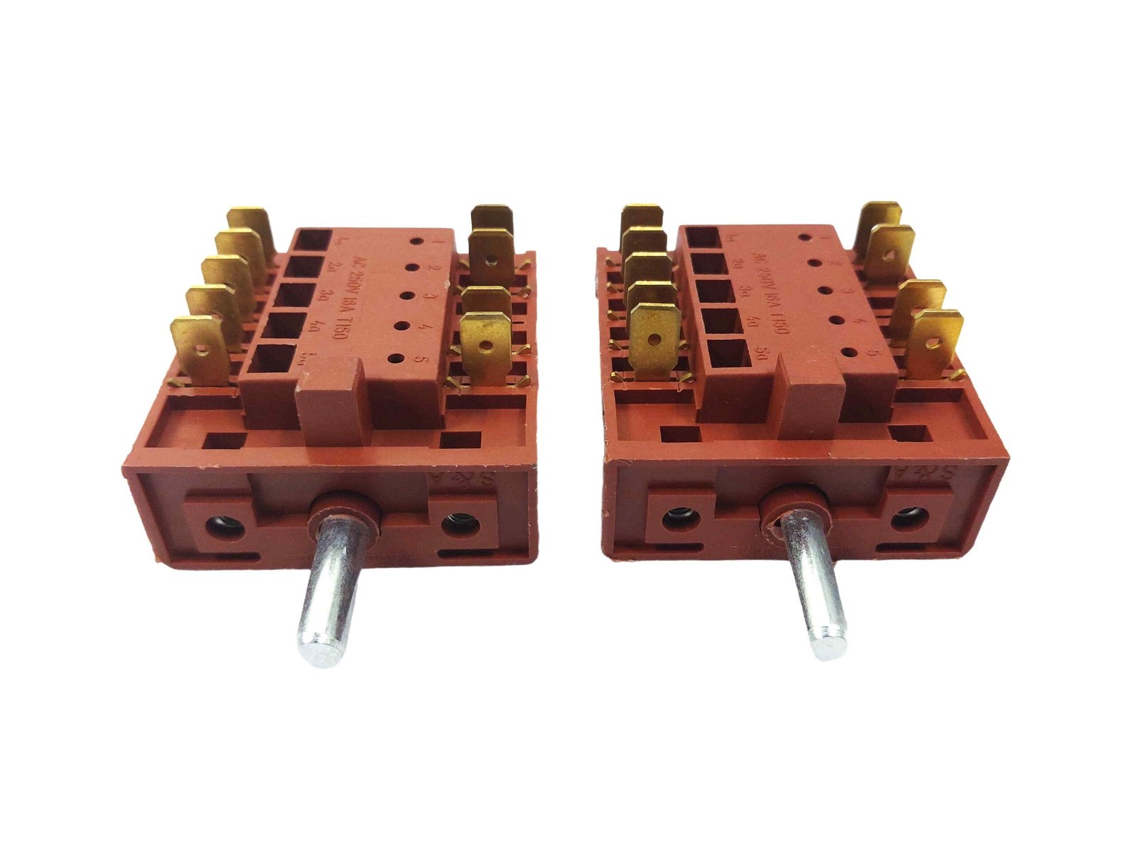 AFTC-RS-024 OVEN SWITCH 9PIN,AC250V,16A,T150 9-pin rotary selector switch : RS-024 - Image 1