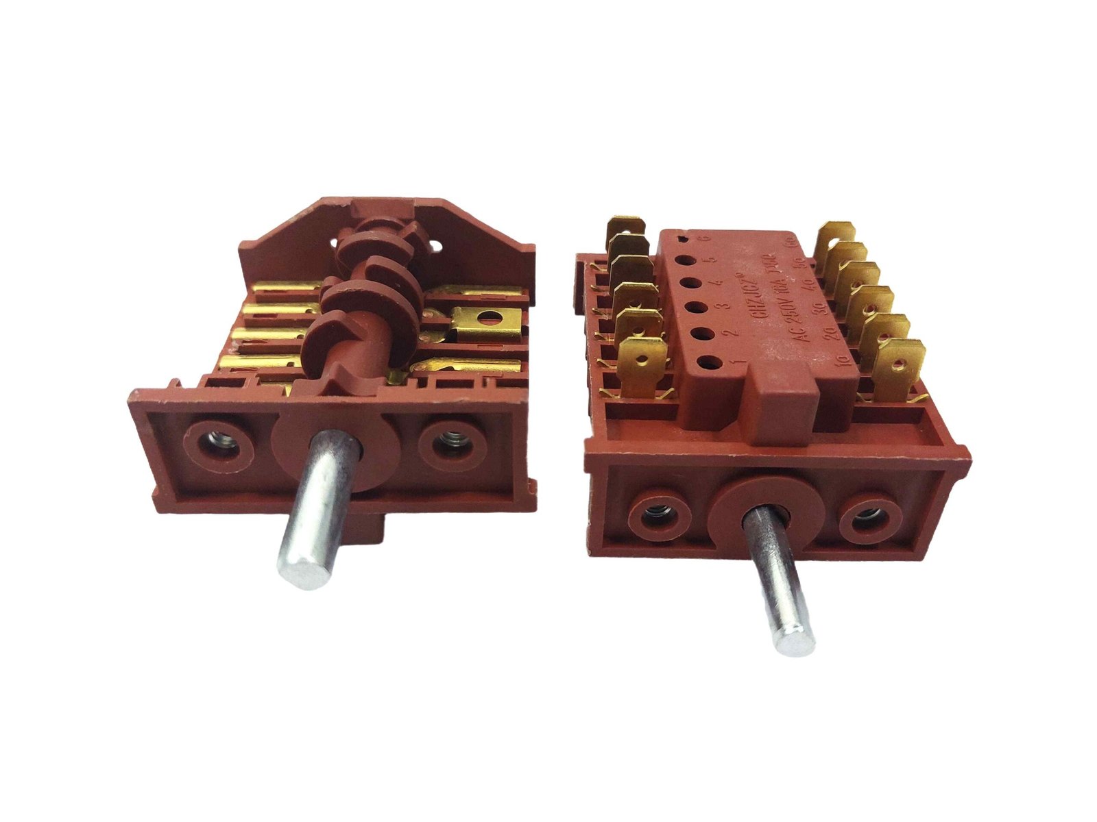 AFTC-RS-025 OVEN SWITCH 12PIN, 16A, 250,250V,T150 12-pin rotary selector switch : RS-025 - Image 1