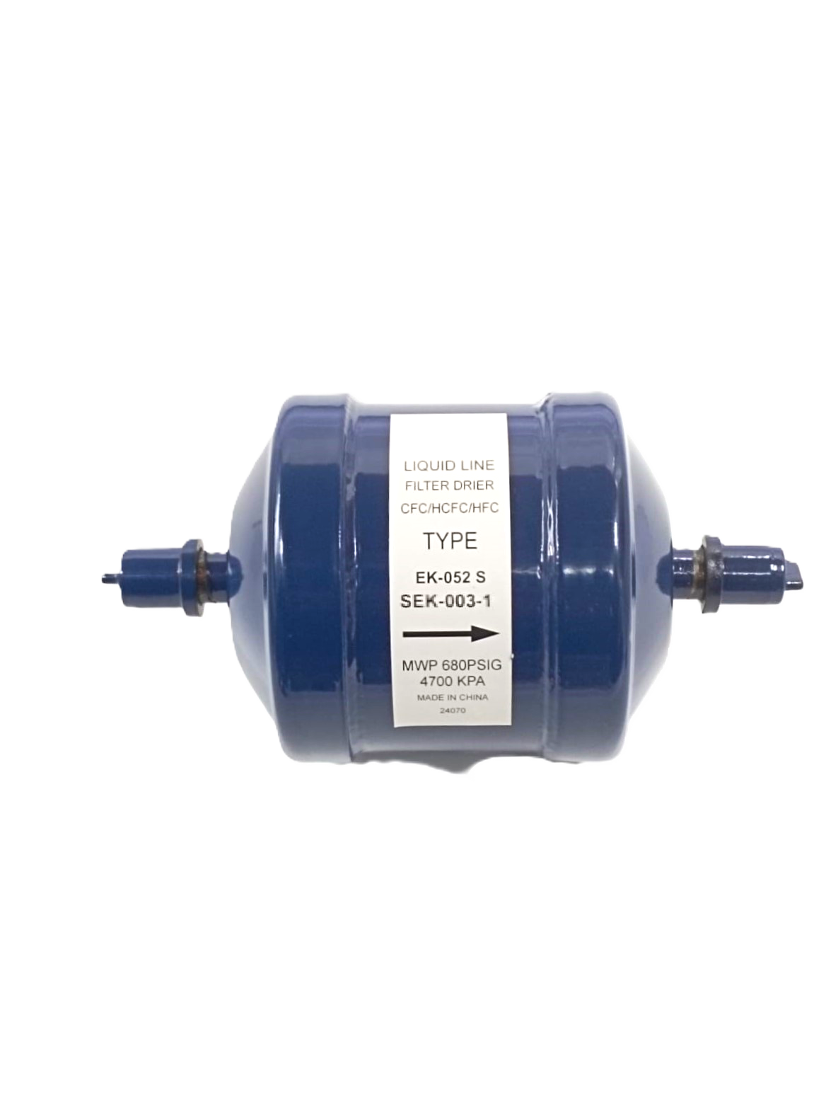 AFTC-SEK-003-1 FILTER DRIER 1+4 EK- 052 S 1/4 inch EK-052S Liquid Line Filter Drier : SEK-003-1 - Image 1