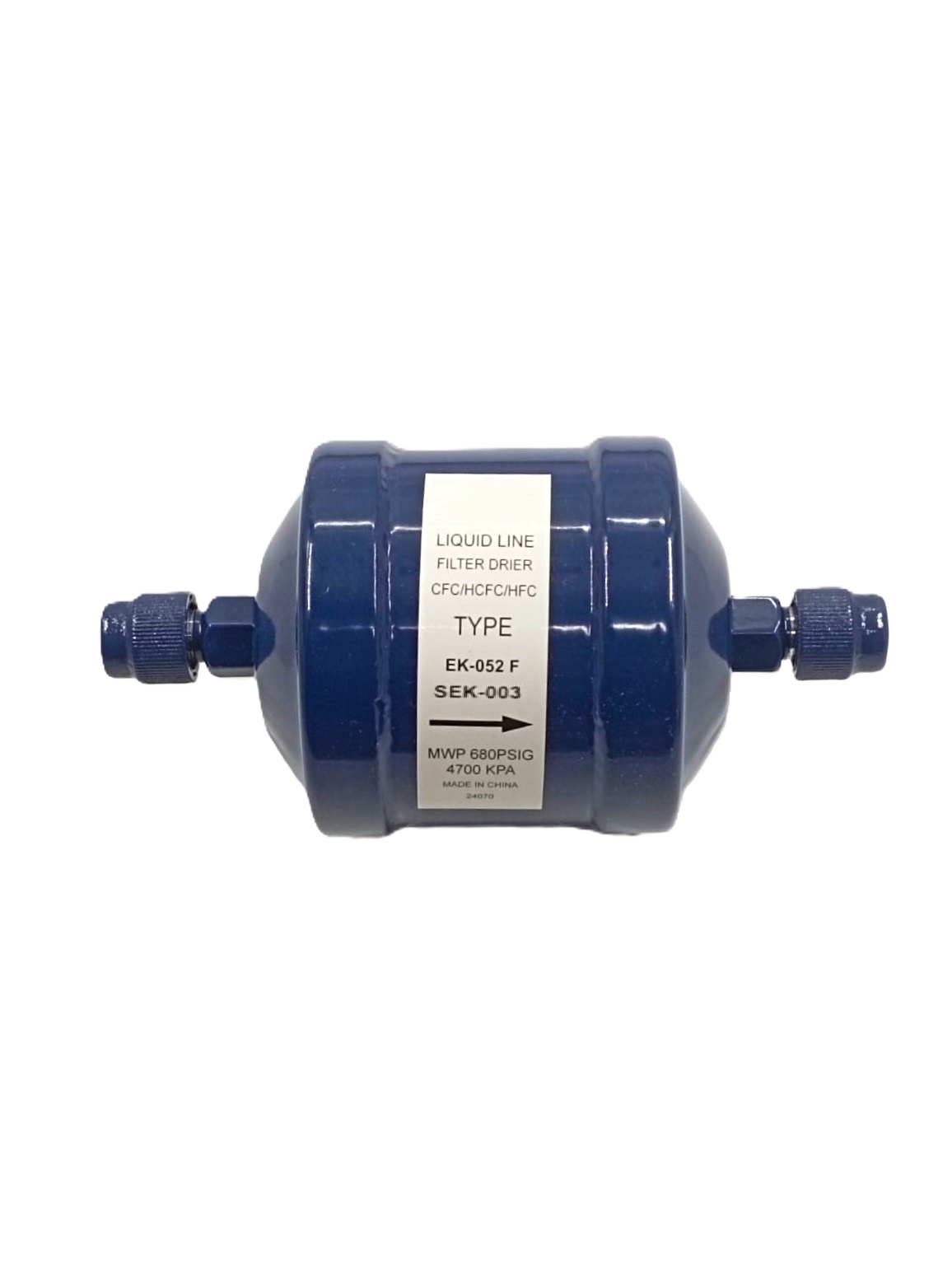 AFTC-SEK-003 FILTER DRIER 1+4 EK- 052 F 1/4 inch EK-052F Filter Drier : SEK-003 - Image 1