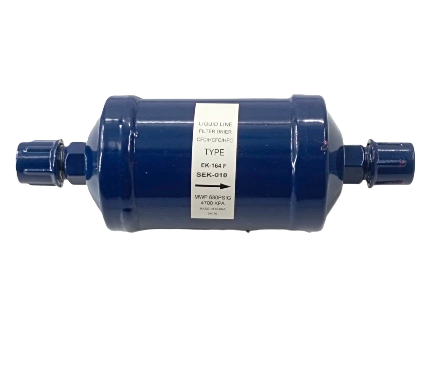 AFTC-SEK-010 FILTER DRIER 1+2 EK-164 F 1/2 inch EK-164 F liquid line filter drier : SEK-010 - Image 1