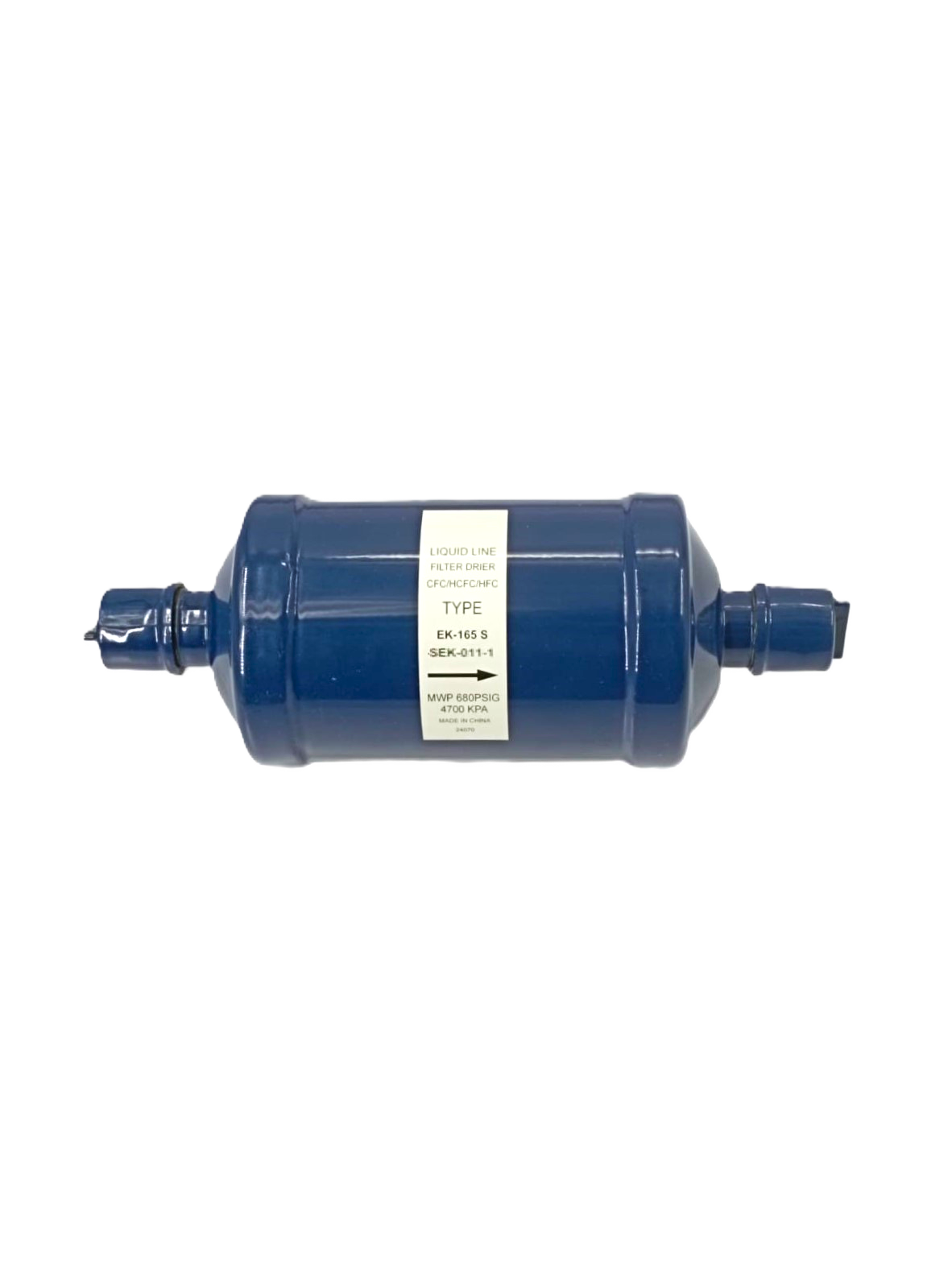 AFTC-SEK-011-1 FILTER DRIER 5+8 EK-165 S 5/8 inch EK-165 S liquid line filter drier : SEK-011-1 - Image 1