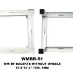 W/M AND REF. BACEKTS Without Wheels : WMBR-51