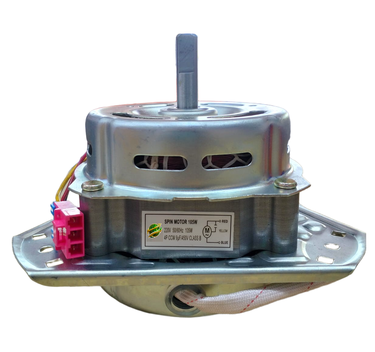 AFTC-WSM-003 SPIN MOTOR 105W 12MM 12MM.105W WASHING MACHINE SPIN MOTOR: WSM-003 - Image 1