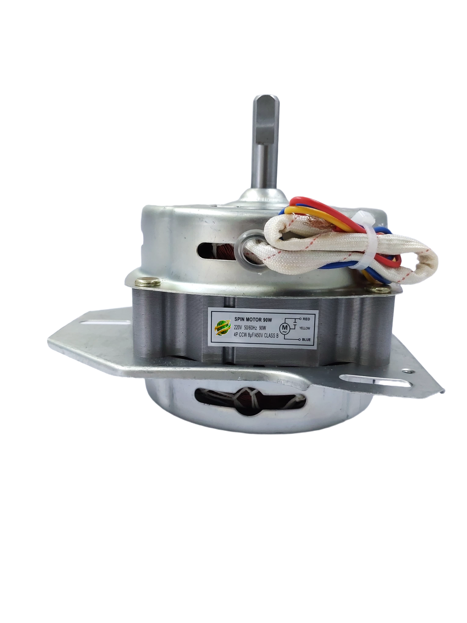 AFTC-WSM-005 SPIN MOTOR 90W 12MM 90W. 12mm Washing Machine spin motor: WSM-005 - Image 1