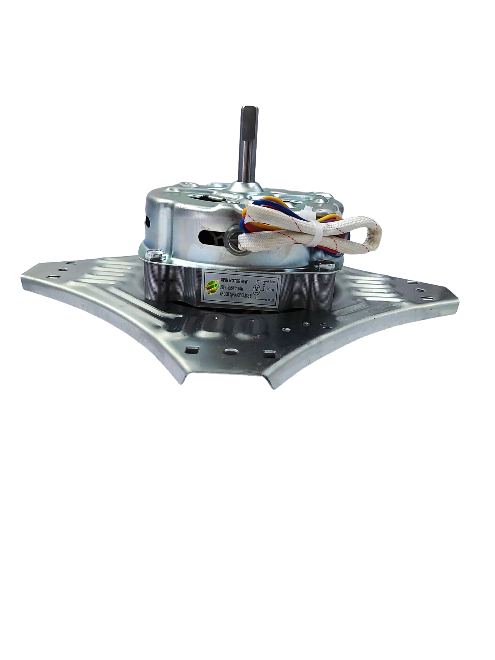 AFTC-WSM-007 SAMSUNG 4LEG WM SPIN MOTOR 60W 10MM 60W. 10MM. Samsung Washing Machine Spin Motor:WSM-007 - Image 1