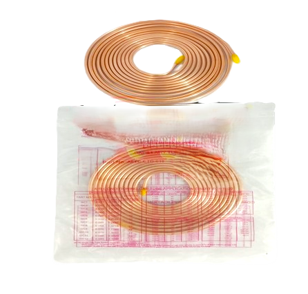 CTG-010 GC-10 (3.05 Meters) ID: 0.075 pure copper capillary tube : CTG-010 - Image 1