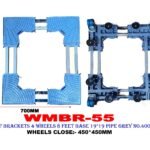 W/M And REF. BRACKETS 4-WHEELS 8 FEET BASE 19*19: WMBR-55
